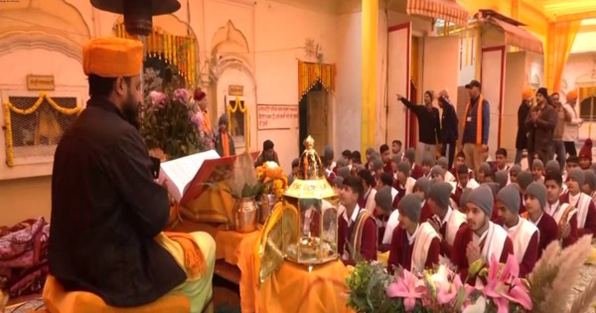 Special prayers, celebrations underway at Jammu's Raghunath temple on Pran Pratishtha day